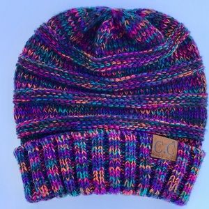 C.C Exclusives Unisex Ribbed Knit Beanie